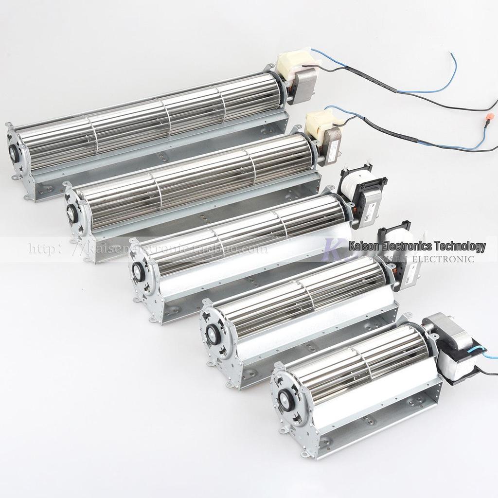 Length 120-480mm 220V Silent Tangential Flow Fan - High Temperature Resistant