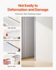 Stainless Steel Wall Corner Protector, 50 x 50 x 1217 mm, 10 Pack Metal Corner Guards, 304 Stainless Steel Edge Trim 90-Degree Angle for