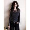 Design Sense Heavy Industry Flower Knitted Sweater Women's Early Spring Korean Wear with Chic High-end Spring Ootd Temperament Top