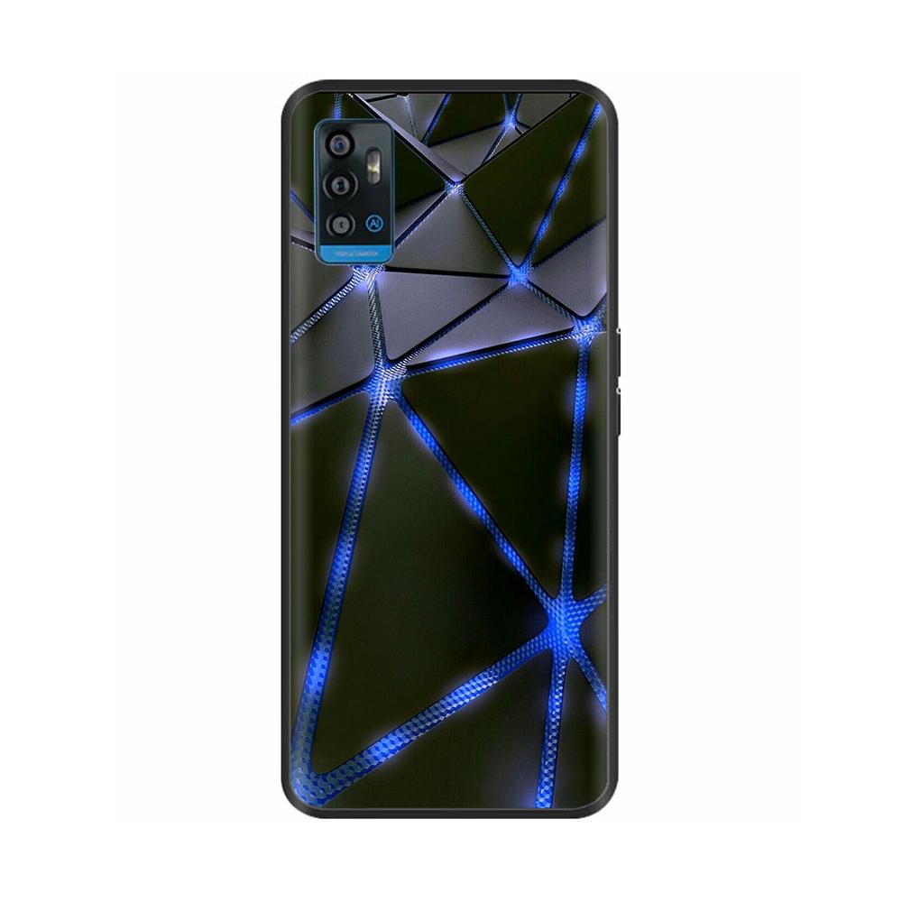For ZTE Blade A71 Case Soft Black Silicone Bumper Phone Cover for ZTE Blade A71 A7030 Case BladeA71 2021 a 71 Coque Fundas Shell