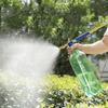 Druck-Zug-Bewässerungssprüher Einzel-/Doppelkopf Wasserdüse Tragbarer Gartensprüher