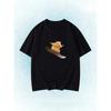 Funny Boxing Hamster Meme Tshirt Unisex Summer Cute Fighter Casual Daily Short Sleeve Tops