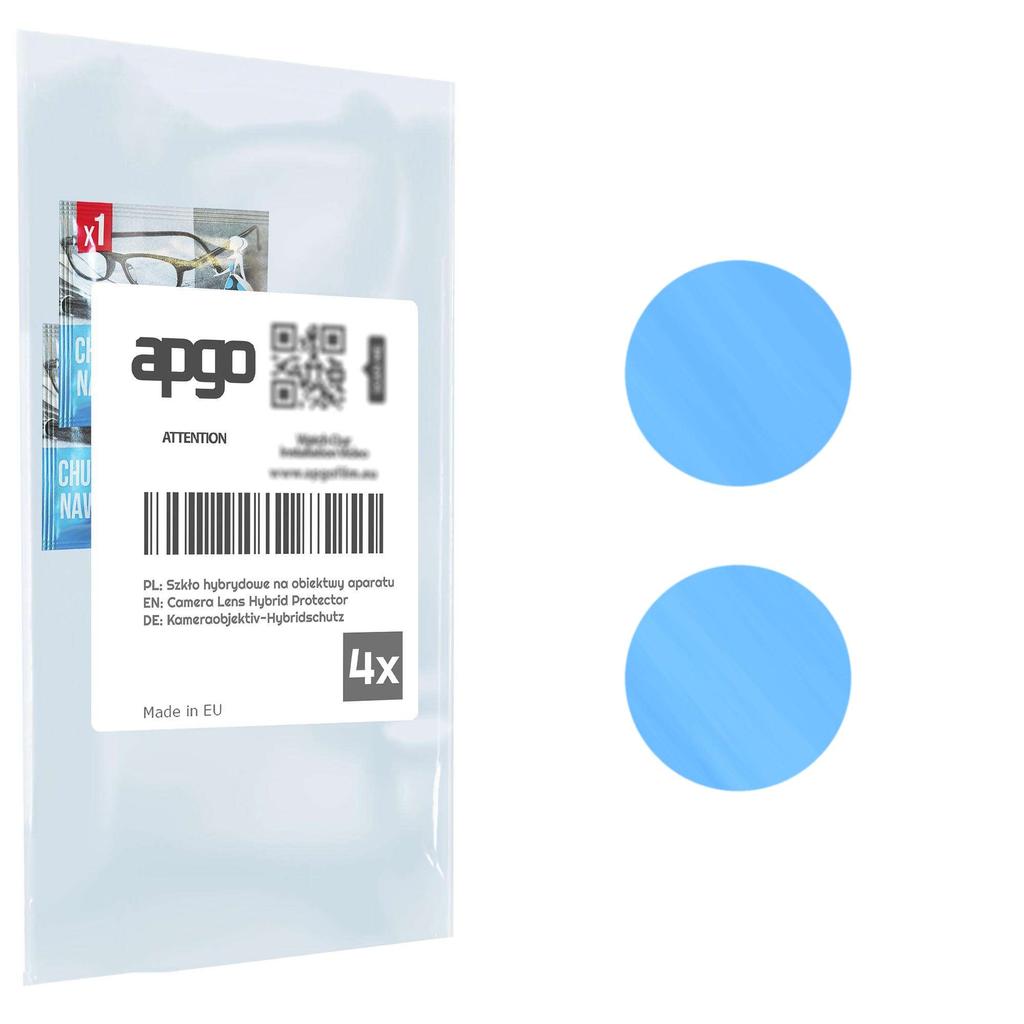 apgo 4x Lens Protector Ochranné hybridní sklo fotoaparátu pro Xiaomi Mi Note 3, ochrana fotoaparátu, 9H ochrana objektivu fotoaparátu
