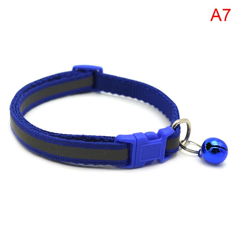 

Нейлоновые светоотражающие ошейники для щенков Sapphire blue