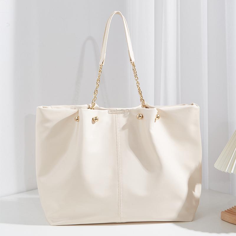 

Большая вместительная сумка из искусственной кожи Элегантная сумка с цепочкой Сумка-мессенджер