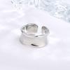 BF CLUB Silver Color Rings for Women Fashion Geometric Handmade Irregular Vintage Simple Ring Party Christmas Gift