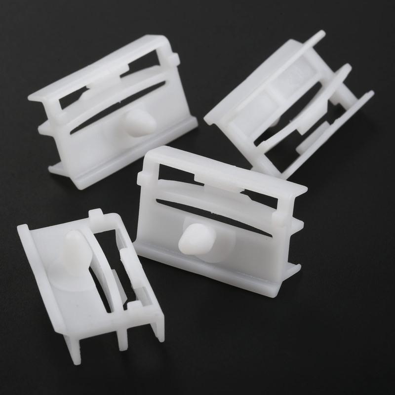 10 шт. Белые Пластиковые Крепежные Клипсы Молдинга Порога Автомобиля 51718184574 Для BMW E36 E46 Автомобильные Пластиковые Заклепки Автомобильные Новые