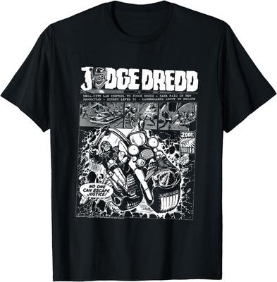 Judge Dredd The First Dredd 2000 AD Comic Art T-Shirt