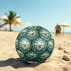 Prähistorisches Dinosaurier-Habitat Runde Fußballgröße 5 Erwachsenenball Geeignet für Trainingsspiele und Outdoor-Teams.