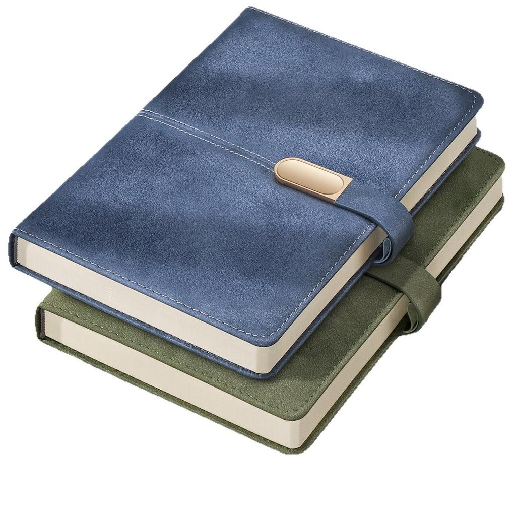 2026 A5 Customizable Business Diary: Elegant Leather Cover & Logo