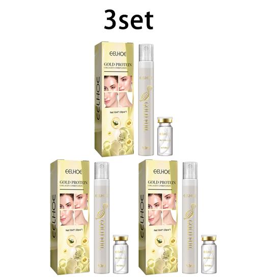EELHOE Collagen Facial treatment set moisturizes, moisturizes, rejuvenates, softens and moisturizes skin daily care 1set