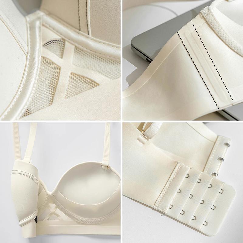FallSweet Sutiã Sexy Push Up para Mulheres Sem Fio Confortável Bralette Meia Taça Sutiã Moda Lingerie Feminina 32Ato38AB