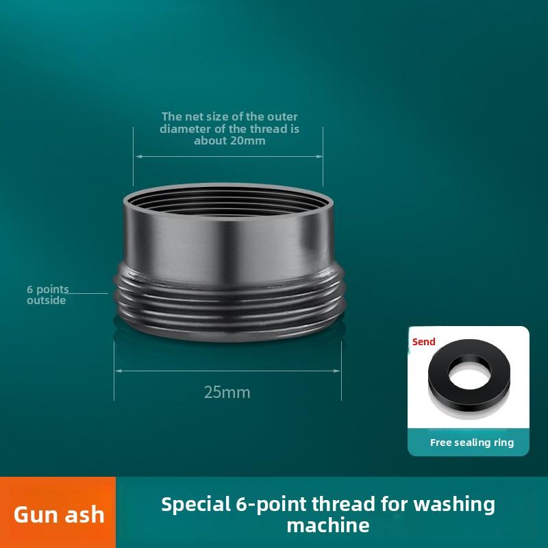 3/4" 1/2''Thread Connector Faucet Hose Tap Water Adapter Quick Connector Water Pipe Fittings Home Replacement Accessory