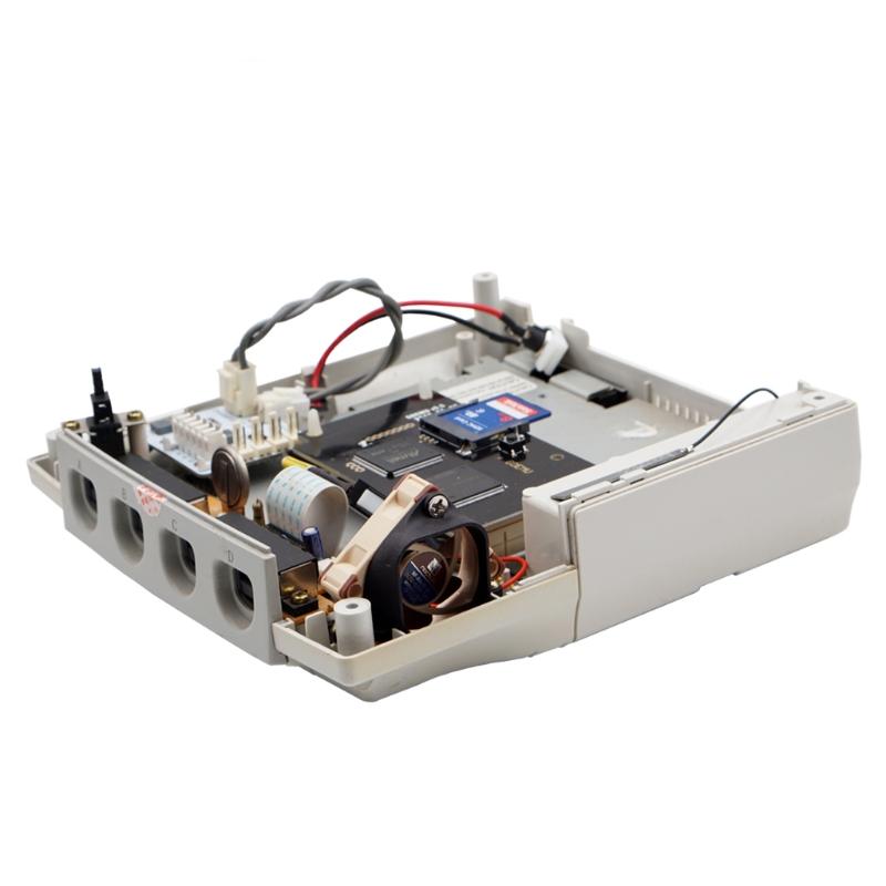 DC Cooling Fan 3d Printing Kit Bitfunx Black Fan Mount Kit+NF-A4x10 5V Fan for Dreamcast DC