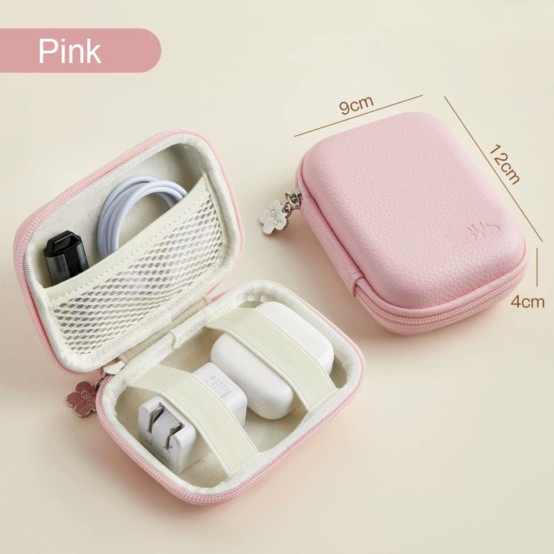 Hard Shell Organizer Case Storage Collection Bag Case for Earphone Laptop Charger Hard Dish USB Flash Cable Electronic Device