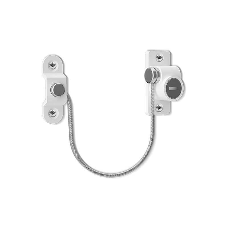 Window Door Restrictor Baby Kids Child Pet Safety Security Chain Lock Kits Stainless Steel Casement Window Limiters