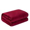 Coperta in Flanella Peluche Monocolore - Caldo Lenzuolo in Pile Corallo e Coperta per Pisolino