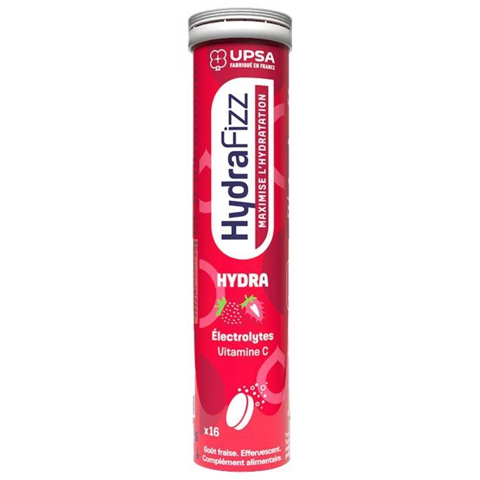 Complément alimentaire Hydra Electrolyte, fraise, 16 comprimés effervescents, HydraFizz - Image 3