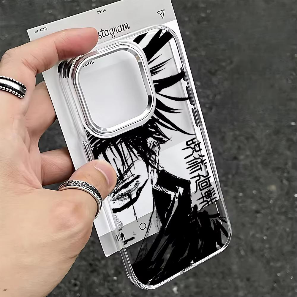 Jujutsu Kaisen Gojo Satoru New Phone Case For iPhone 17 Air 16 E 15 14 13 12 11 Pro Max Plus SE 2020 2022 Clear Soft Cover