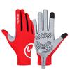 Breathable Long Full Fingers Touch Screen Fitness Gloves Women Men Bicycle Gloves  MTB Road Bike
