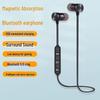 Bluetooth 5.0 Binaural Stereo Sports Earphones: Magnetic, Noise-Reducing, Long Standby for Running