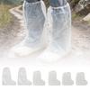 Pack Of 5 Rain Shoe Sleeves Quick Dry Protections Against Mud Water Rain Sock for Various Shoe Type