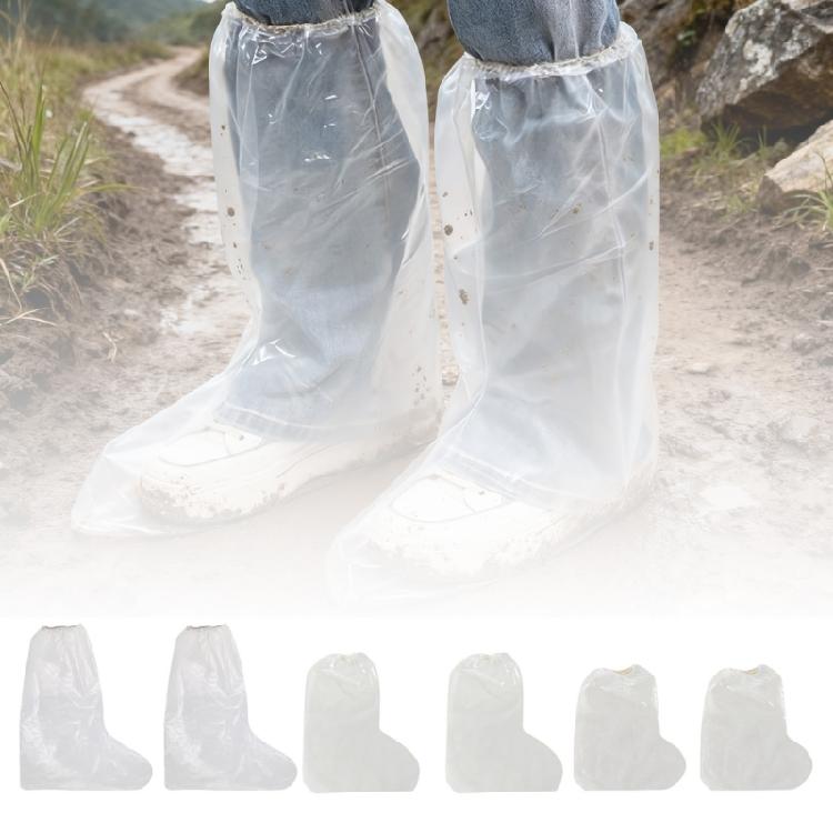 Pack Of 5 Rain Shoe Sleeves Quick Dry Protections Against Mud Water Rain Sock for Various Shoe Type