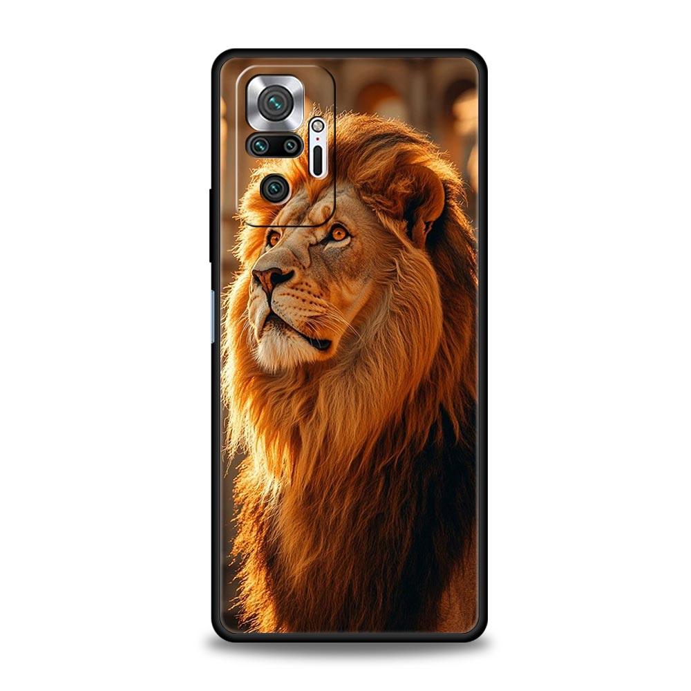 Tigre Wolf Lion Animal Phone Case For Xiaomi Redmi Note 14 13 12 5G 9S 9 10 11 Pro Plus 9T 14C 13C 12C 10C 9C 9A Soft Cover