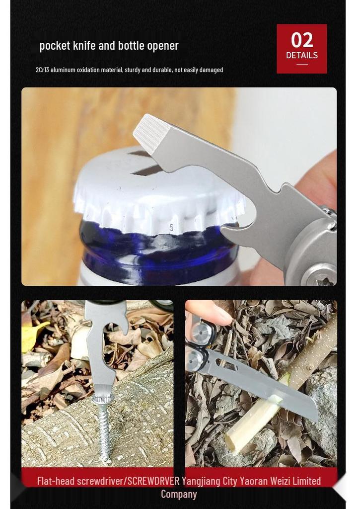 28-in-1 Multi-Functional Tactical Pliers Tool