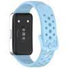 For Huawei Band 9/9 NFC/8/8 NFC Breathable Holes Replacement Band Silicone Watch Strap