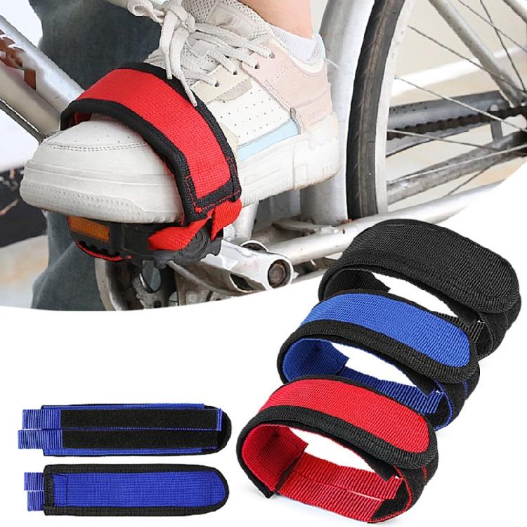 4Pcs Bike Pedal Strap Foot Covers Adjustable Cycling Shoe Retainers Strap Easy Installation for Road/Mountain Riding
