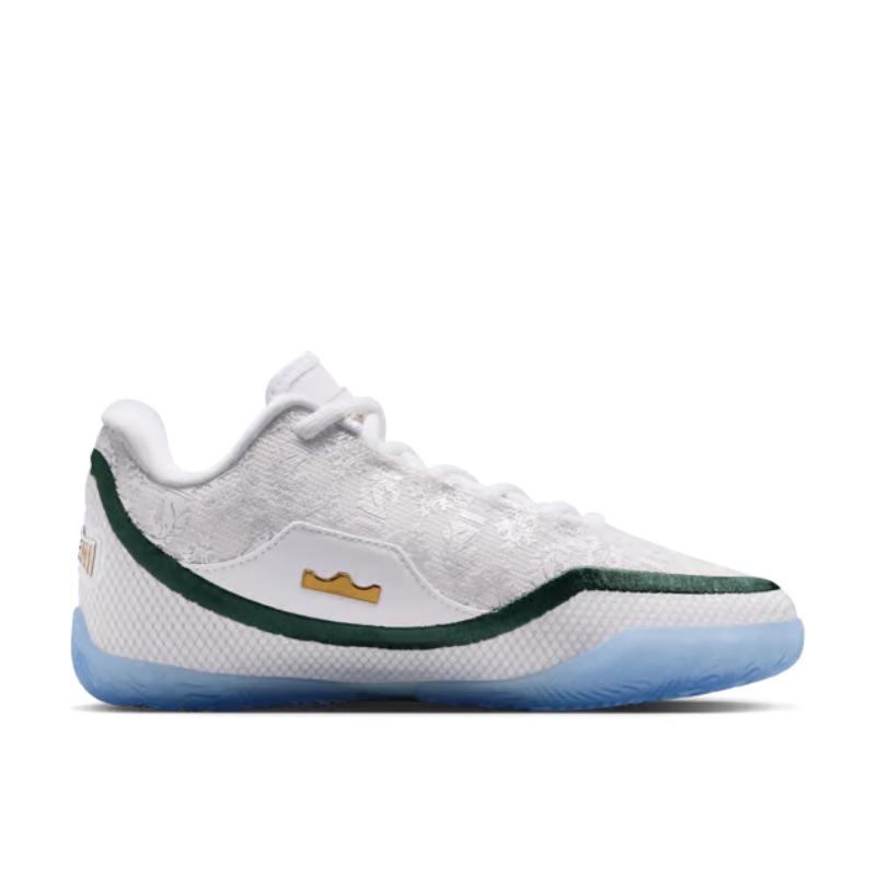 Nike LeBron 23 GS Od teraz Biały Szary Dym Stadionowa Zieleń Czarny HV3596-100