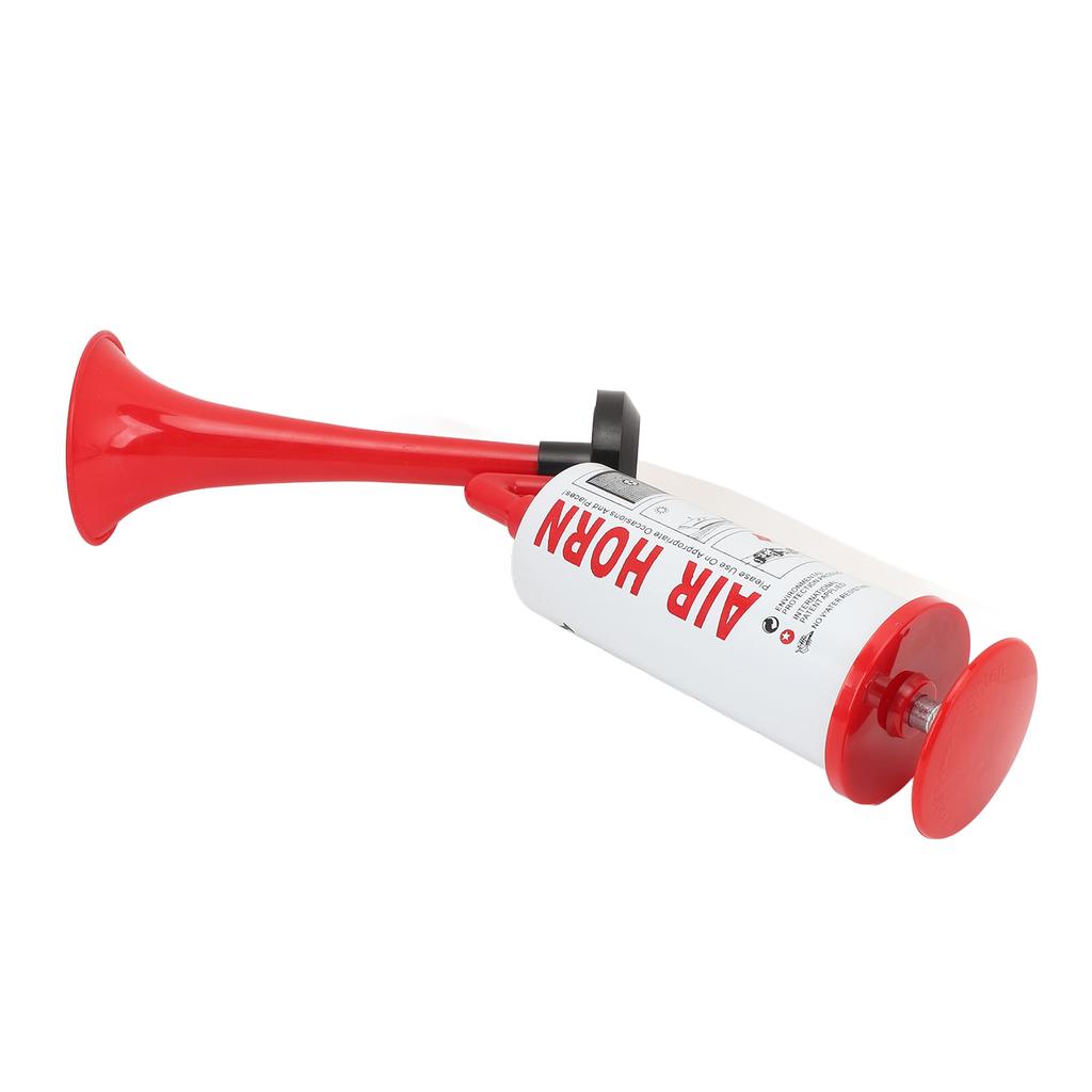 Reusable Air Horn Aluminum Loud Noise Maker Portable Handheld Air Pump Horn Marine Signal Safety