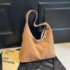 Large Capacity Monochromatic PU Shoulder Bags for Leisure  Simple Sweet Bag  Soft and Versatile  Pendular Crossbody Bag  Fashion