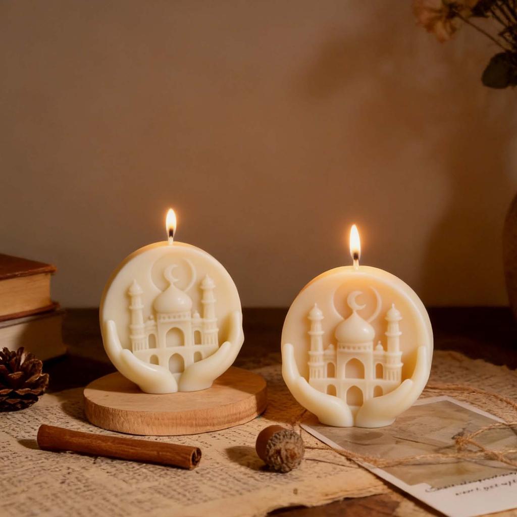 Creative Candle Mold Cross-Border Holding Hand Mold Diy Candle Mold Heat-Resistant For Creative Crafts Candle Making Gifts