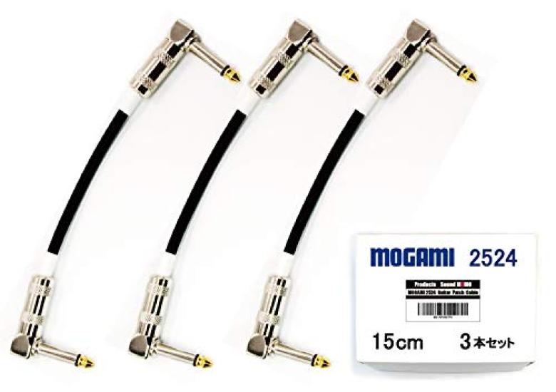 Sound MOMO Guitar Patch Cable P1LL [Uses Mogami 2524] Black 15cm