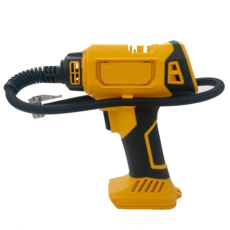 Fit Dewalt Air Compressor Automatic Tire Inflator Cordless Rechargeable Handheld Electric Pump with Digital Pressure Gauge