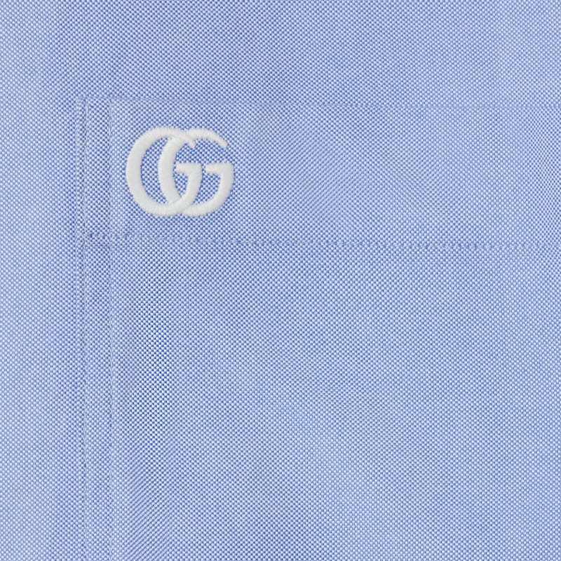 Gucci Embroidered Oxford Shirt 814715-Z7AG8-4910