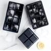 Ice Cube Trays Silicone Reusable Large Square Ice Cube Molds with Removable Lids,Stackable Big Ice Trays for Freezer,Whiskey
