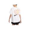 Nike Sportswear Loose Fit Crew Neck Soft Casual Sports Short Sleeve T-Shirt Women T-Shirts White IF1621-100