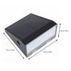 Luz de Parede Solar com Sensor de Movimento Exterior IP65 à Prova d'Água Iluminação ao Amanhecer Arandela de Parede com 2 Modos para Pátio Jardim Varanda