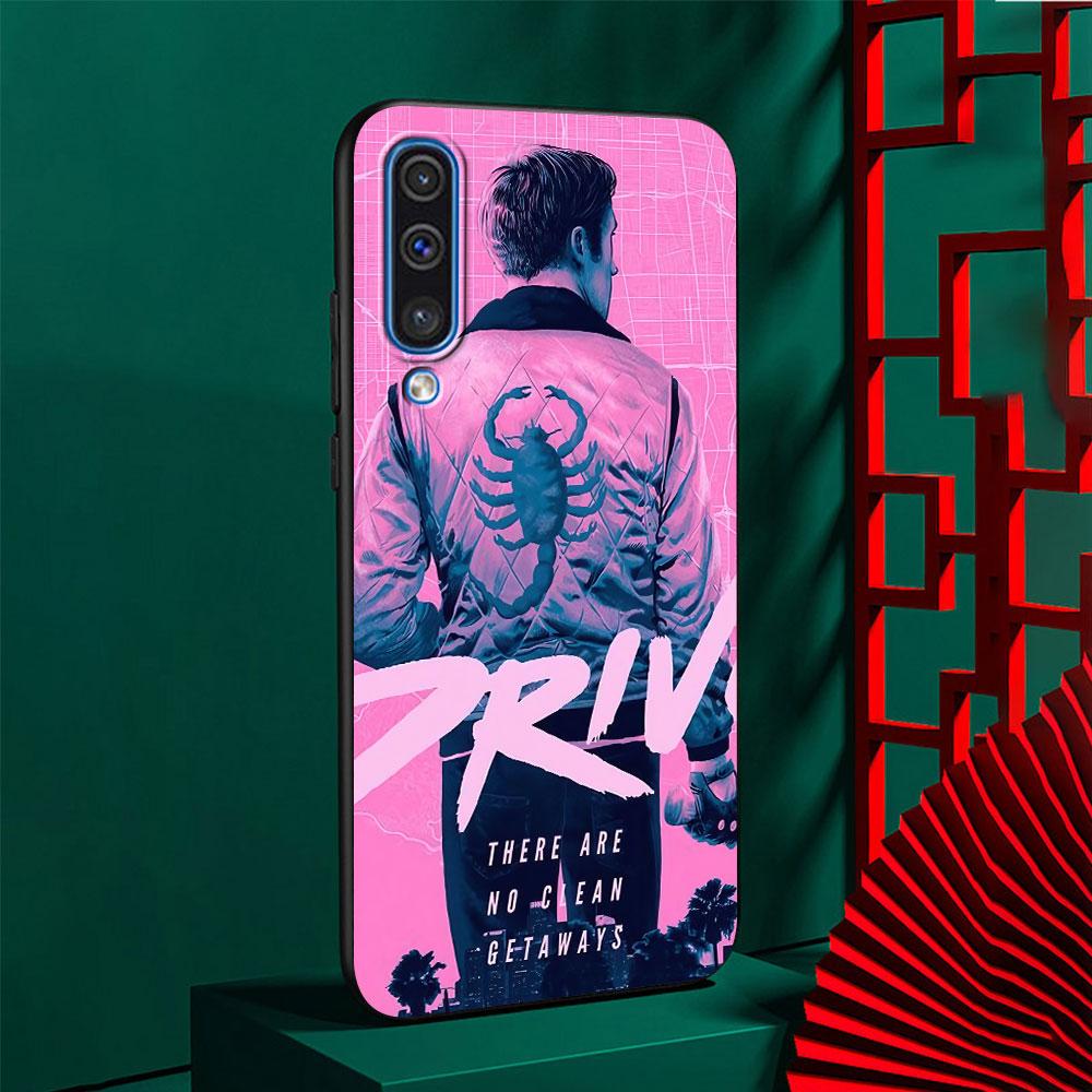 Drive Art Ryan Gosling Case for Samsung Galaxy A10s A50 A50s A02s A03s A20 A30 A20e A70 A70s A20s A30s A10 TPU Black Phone Cover
