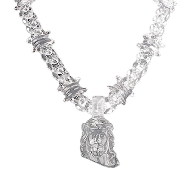 Acrylic Necklace Waterproof Necklace Clear Pendant Necklace Suitable for Fashion Individuals Seeking Unique Accessories