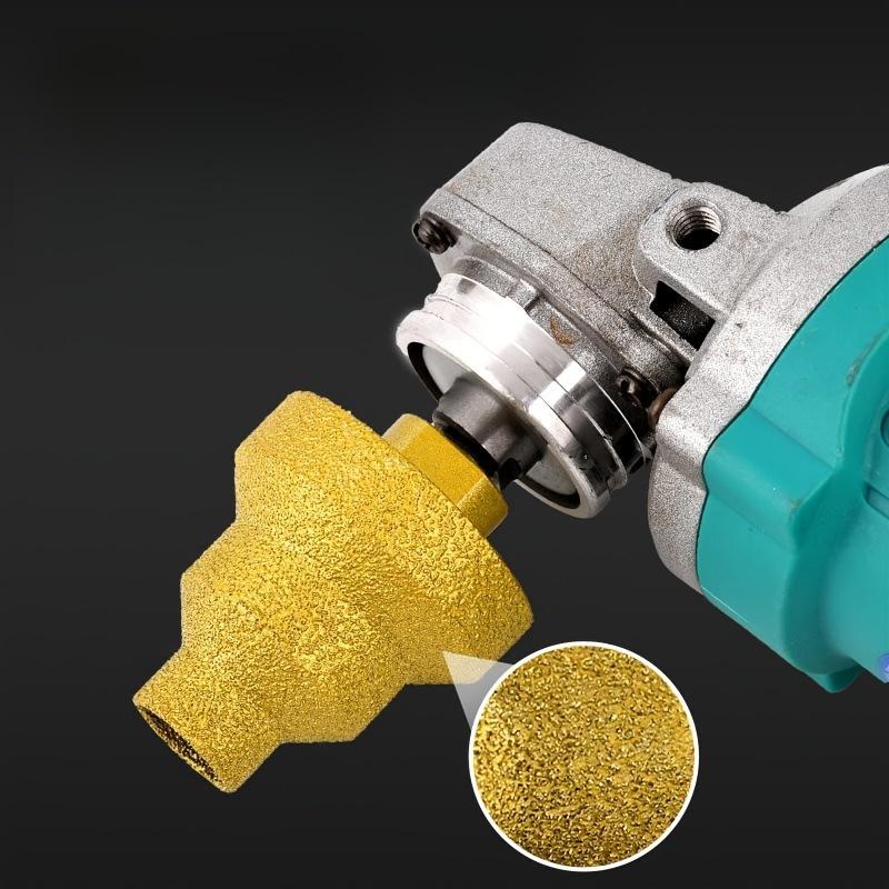 Diamond Brazing Cone Reamer Drill Bit Set - Aluminum Alloy, Multi-Layer for Ceramic Tile, Marble, Concrete - 20mm, 35mm, 50mm Sizes with M10 Thread