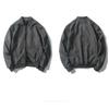Suede Stand Collar Men's Jacket Baseball Uniform Flight Suit Young and Middle-Aged Jacket Short Top