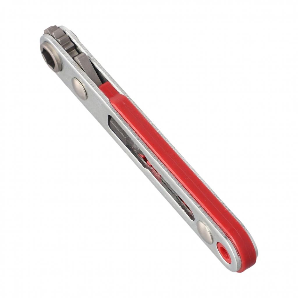 Compact Two Way Ratchet Screwdriver Set Corner Bend Multifunctional