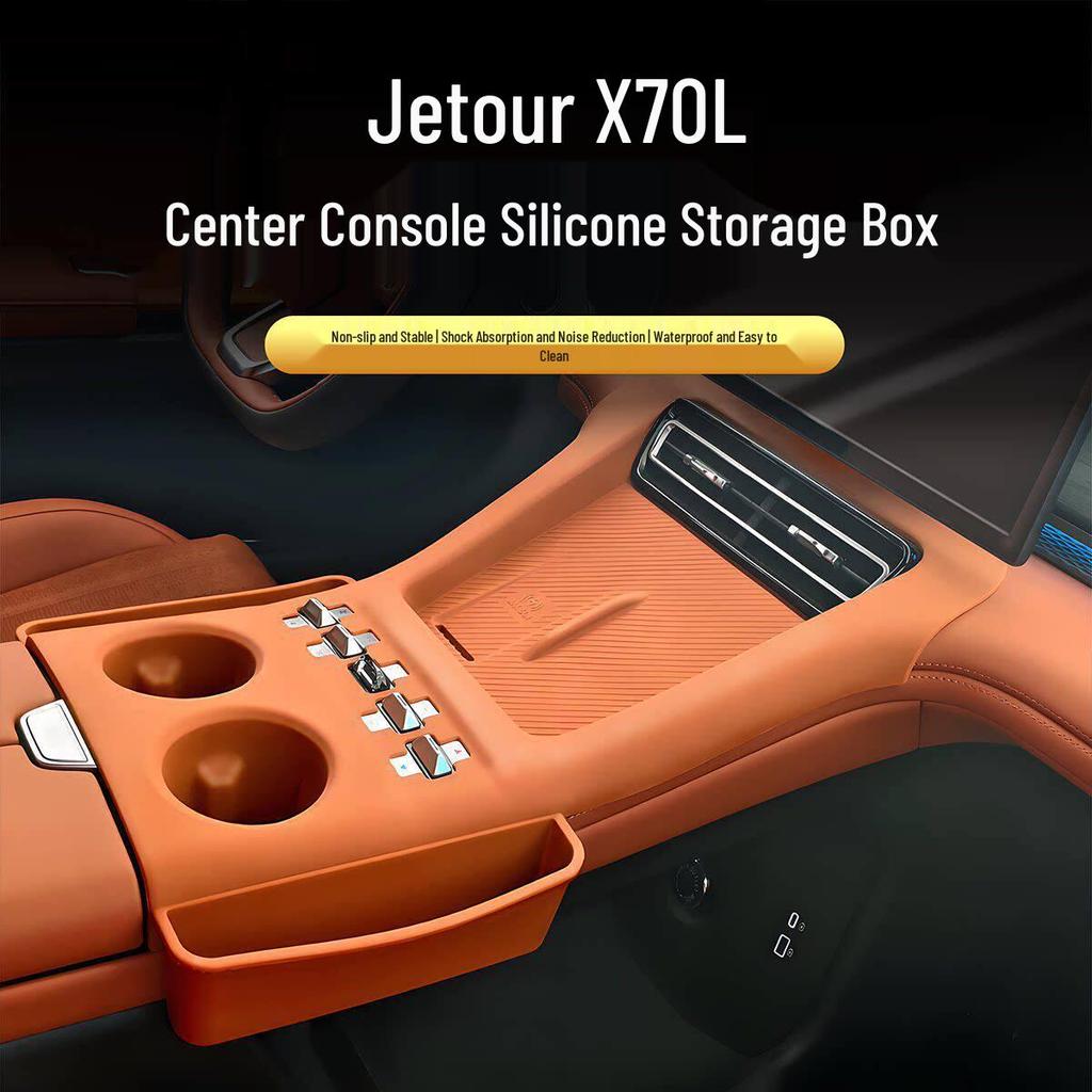 Silicone Protective Pad for Jietu Shanhai L7 PLUS Center Console and Gear Shift