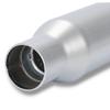 Kanoan Amerikanischer Kurzer Slip-On Auspuff, Universelle Passform, 1 Stück, für Drag Star 400 250, W650, W800, W400, SR400, Estrella, Renessa, BOLT, XL883, Vulcan, Sha
