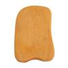 Wood Gua Sha Board Comfortable Grip Rectangular Ergonomic Portable Scraping Massage Tool for Body Beauty