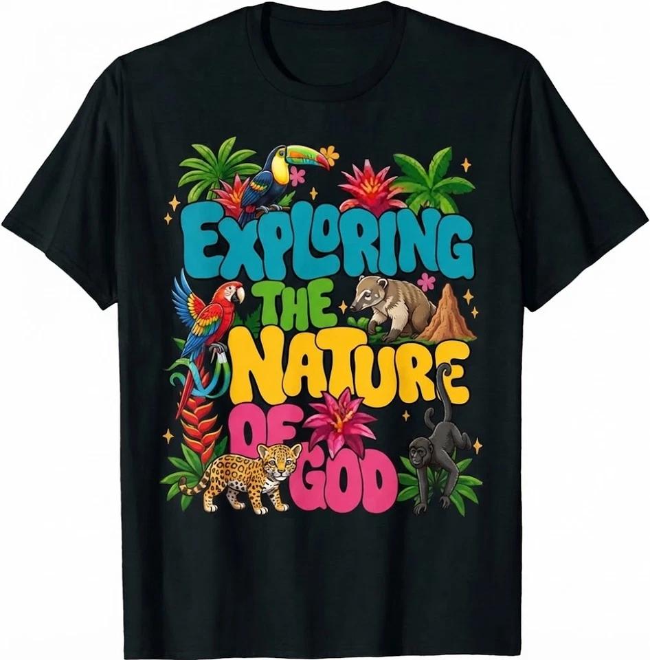 Rainforest Falls Exploring The Nature Of God Kids VBS 2026 T Shirt